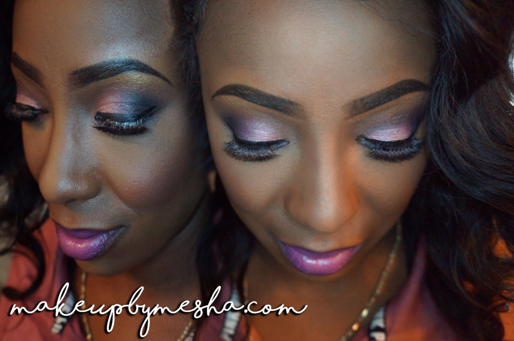 Client Makeup Application Full Face Glam